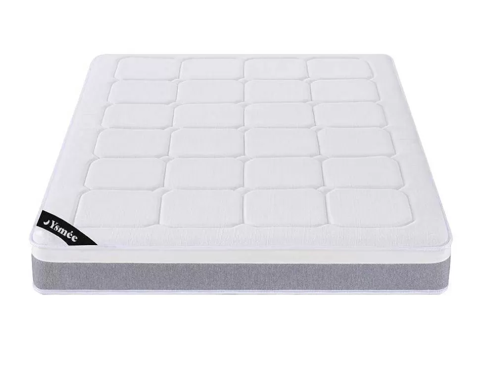Ysmée Colchão De 140X190 Cm Molas Ensacadas 7 Zonas De Conforto Látex, EsPéssura 28 Cm - Duchesse Ii Da Ysmee* Colchão De Látex