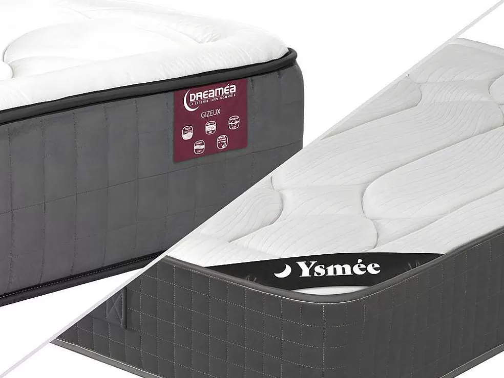 Ysmée Colchão Memória De Forma Gizeux Da Dreamea Esp. 28 Cm - 140 X 190 Cm* Colchão Com Memória De Forma