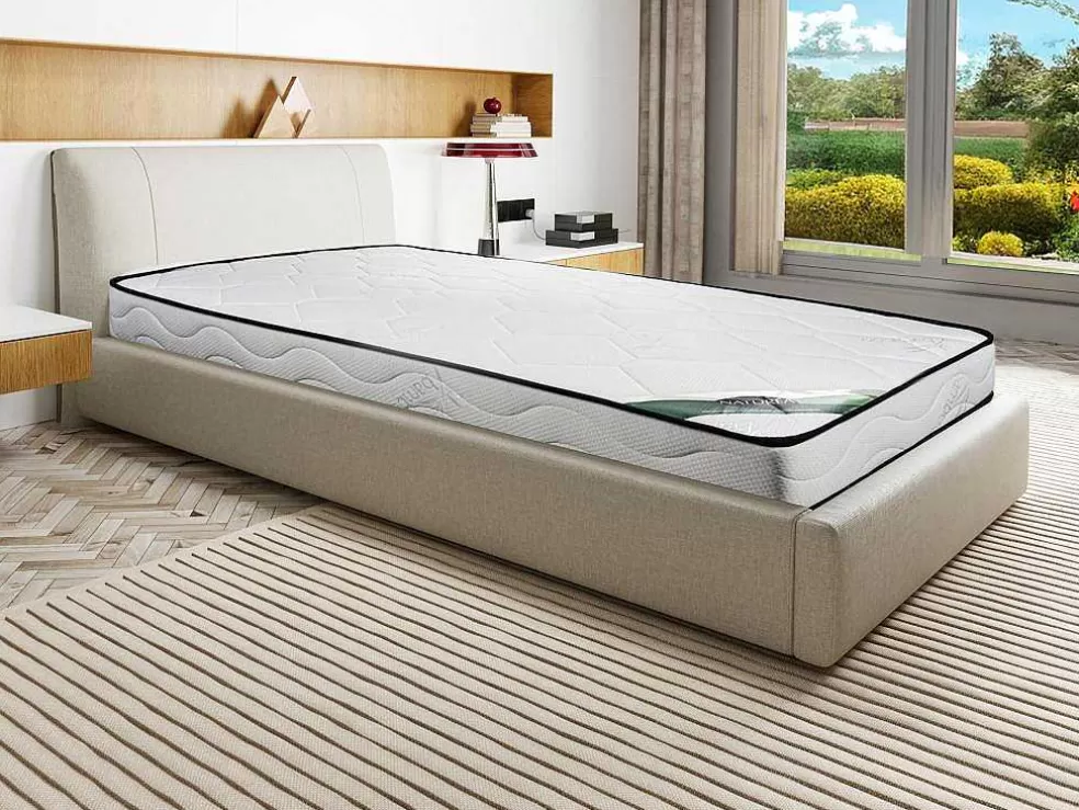 NATUREA Colchão 90X190 Cm Espuma E Cotim De Bambu Esp. 15 Cm - Kanani De * Colchão De 1 Lugar