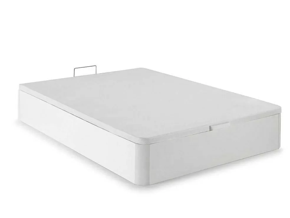 Palacio Conjunto Artigos De Cama 160 X 200 Cm Sommier Com Espaco De Arrumação Branco + Colchão De Molas Ensacadas - Marquis Da Dreamea* Conjunto Colchão E Sommier