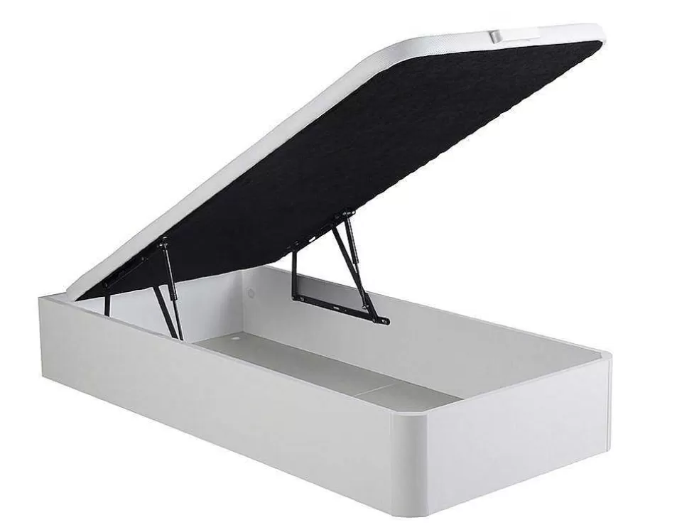 Ysmée Conjunto Artigos De Cama 90 X 190 Cm Sommier Com Espaco De Arrumação Branco + Colchão De Molas Ensacadas - Prestige Da Dreamea* Conjunto Colchão E Sommier