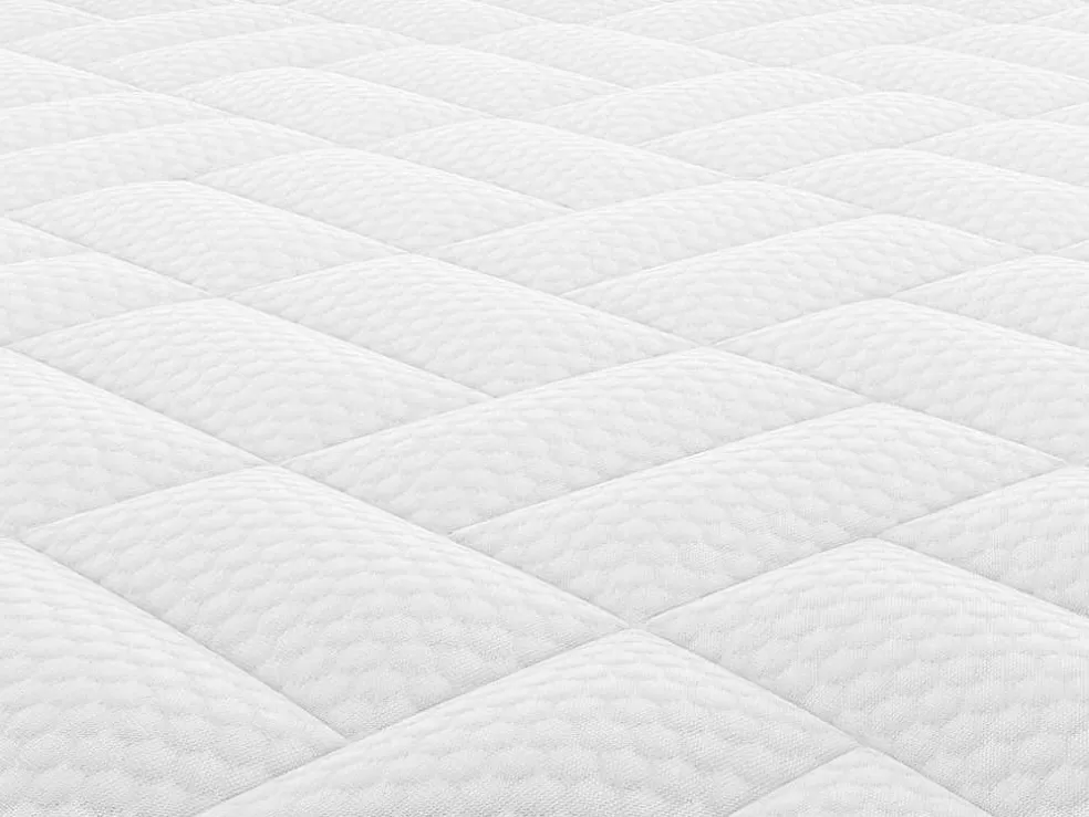 Ysmée Conjunto Artigos De Cama 140 X 190 Cm Sommier Com Espaco De Arrumação Natural Claro + Colchão De Molas Ensacadas - Prestige Da Ysmee* Conjunto Colchão E Sommier