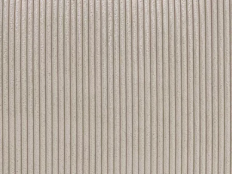 Palacio Conjunto Boxspring Cabeceira De Cama + Sommiers Com Espaco De Arrumação + Colchão + Sobrecolchão 2 X 80 X 200 Cm Veludo Canelado Marfim - Rhoda Da * Cama Boxspring, Cama Continental
