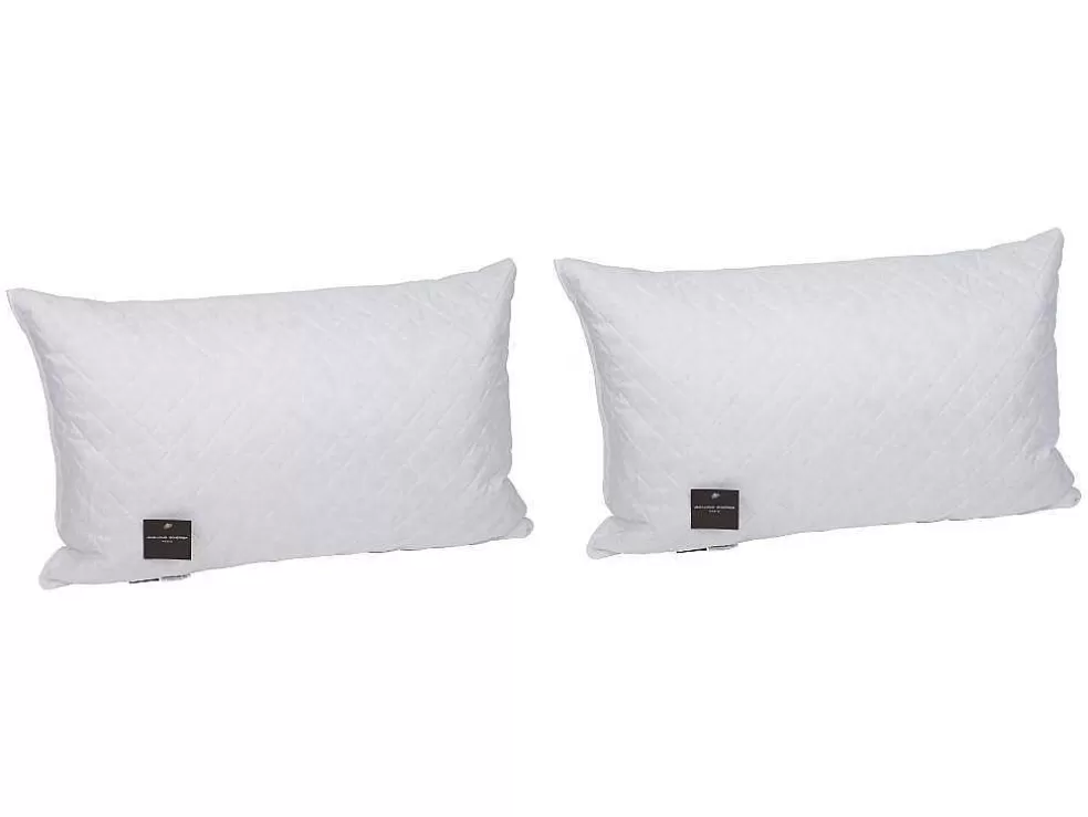 Vente-unique Conjunto De 2 Almofadas Jean Louis Sherrer Memória De Forma 50 X 70 Cm 100% Poliester Selene* Almofada