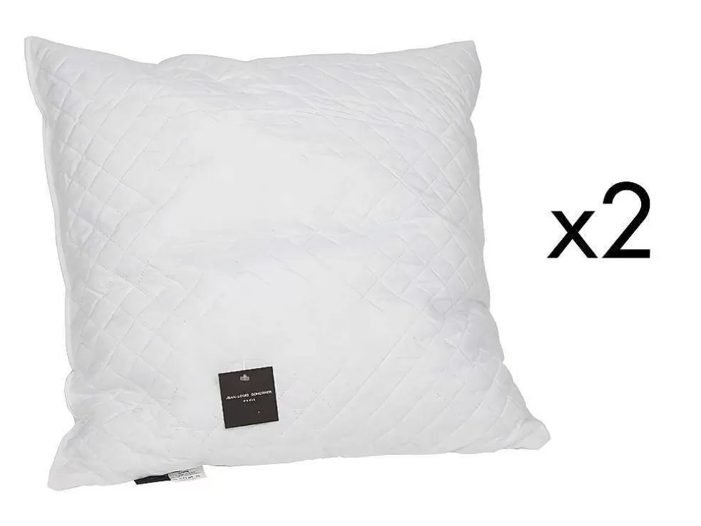 Vente-unique Conjunto De 2 Almofadas Jean Louis Sherrer Memória De Forma 60 X 60 Cm 100% Poliester Selene* Almofada
