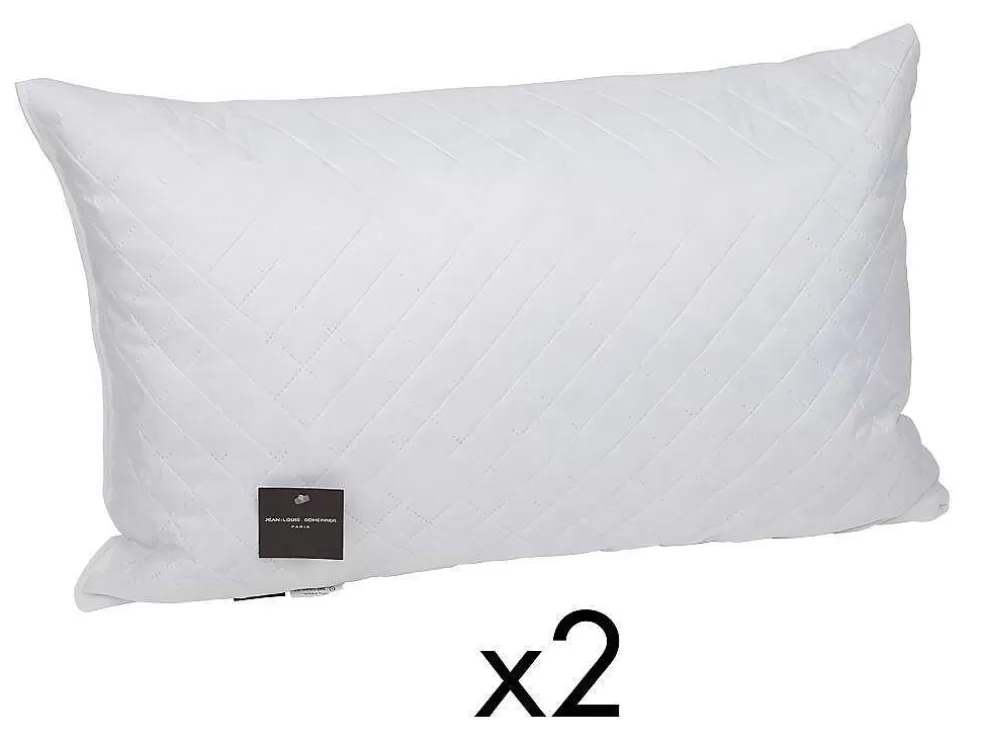 Vente-unique Conjunto De 2 Almofadas Jean Louis Sherrer Memória De Forma 50 X 70 Cm 100% Poliester Selene* Almofada