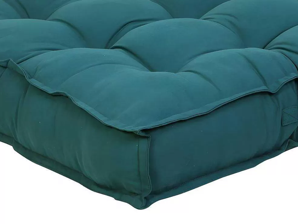 OZAIA Conjunto De 2 Almofadoes De Encosto Para Palete Baila - Algodao - 40X60X12 Cm - Azul* Decoração De Jardim
