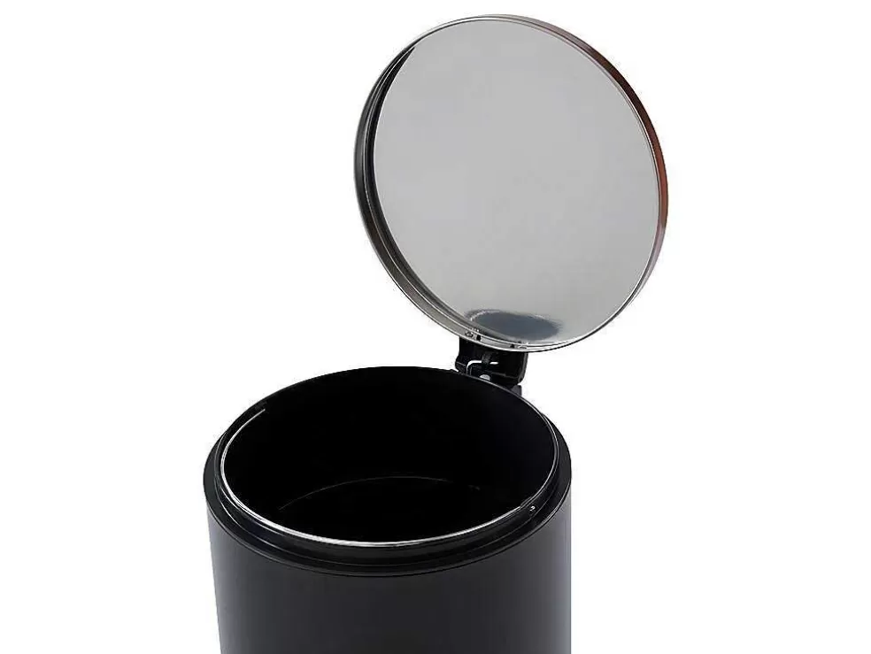 OZAIA Conjunto De 2 Caixotes Do Lixo Com Pedal Em Inox De 30 L E 3 L Cor Preto E Cobre - Pira* Acessórios E Arrumação De Cozinha