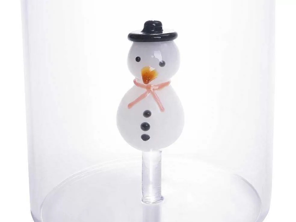OZAIA Conjunto De 4 Copos Com Motivos De Natal D.7,5 X A.9,5 Cm - Scopa* Louça E Utensílios De Cozinha