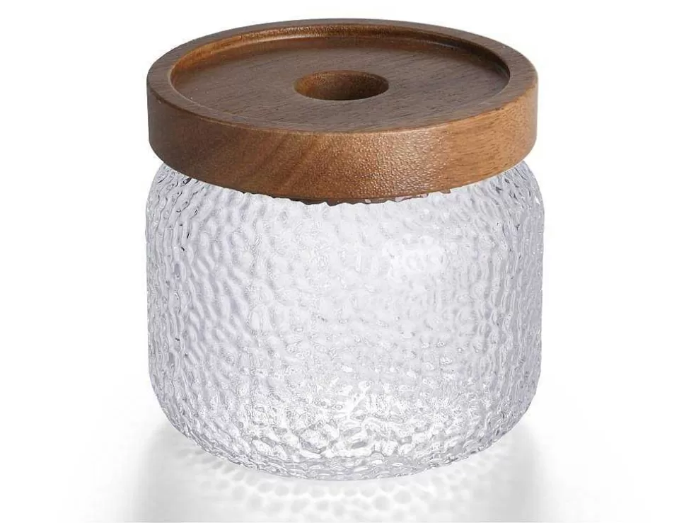 OZAIA Conjunto De 3 Frascos Para Conservacao De Alimentos 3 Tamanhos Vidro Transparente - Festini* Acessórios E Arrumação De Cozinha