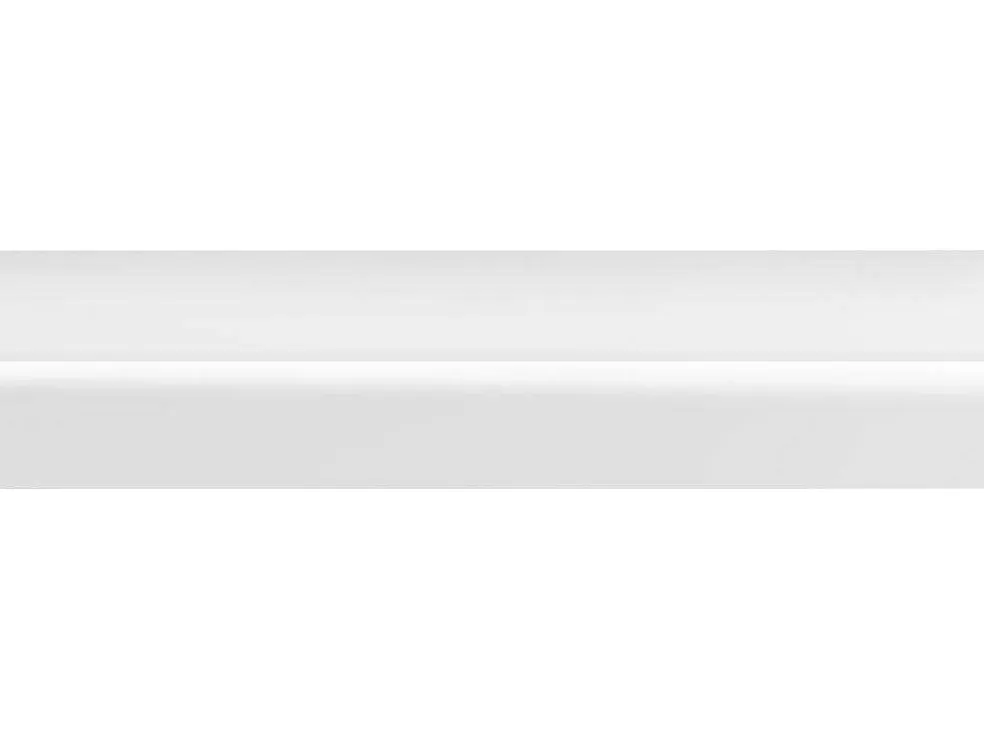 Vente-unique Conjunto De 3 RodaPés Em Polistireno C290 X A15 Cm Branco - Radeno* Rodape