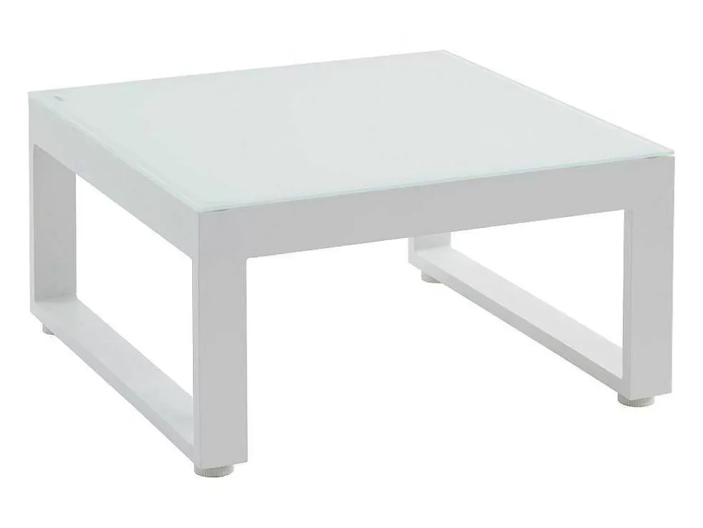 MYLIA Conjunto De Jardim Em Aluminio: Mesa De Centro E Sofá De Canto Levadico, 6 Lugares Cinzento - Palaos Ii* Conjunto Relax De Jardim