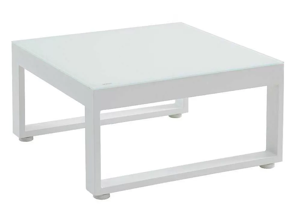 MYLIA Conjunto De Jardim Em Aluminio: Mesa De Centro E Sofá De Canto Levadico, 6 Lugares Cinzento - Palaos Ii* Conjunto Relax De Jardim