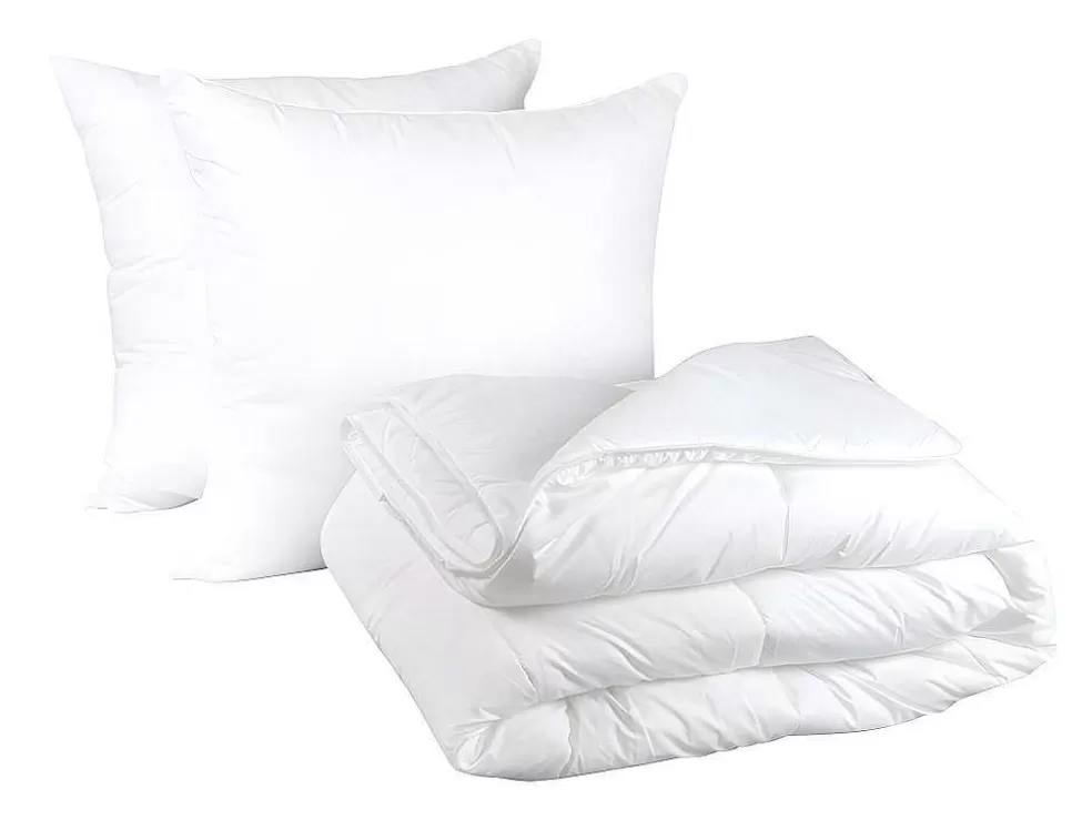 DODO Conjunto Edredão Temperado 220X240 + 2 Almofadas 60X60 Aqua-Pure - Capa 100% Algodao Biologico* Almofada