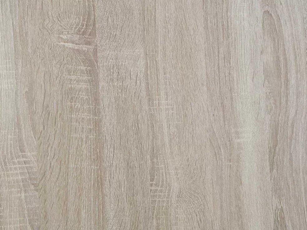 Vente-unique Conjunto Mesa + 4 Cadeiras Em Mdf E Metal Natural E Branco - Maewin* Promoções Sala