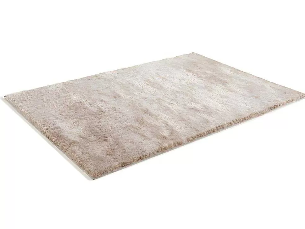 Vente-unique Conjunto Sofá De 3 Lugares Convertivel Clic-Clac Verde-Abeto - Launei E Tapete Taupe - Dolce* Sofá Cama Clic-Clac E Dobravel