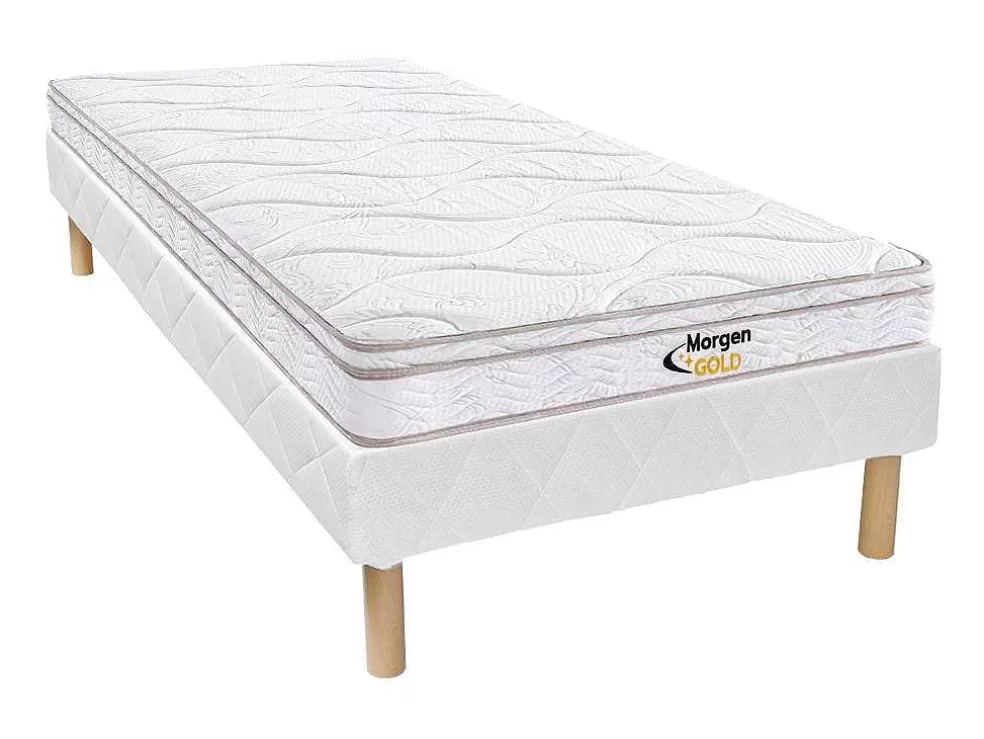 Morgengold Conjunto Sommier + Colchão De Molas 3 Zonas Wolkentanz Da - 90 X 200 Cm* Conjunto Colchão E Sommier
