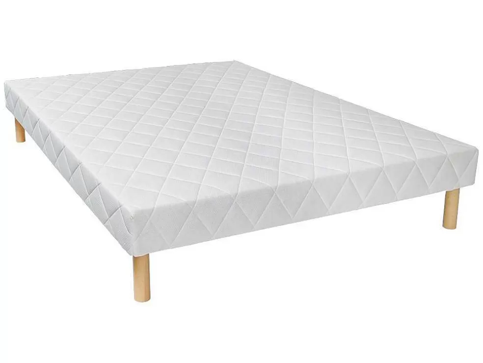 Palacio Conjunto Sommier + Colchão De Molas Ensacadas 7 Zonas E Espuma Viscoelastica Esp. 29 Cm 160X200 Cm - Montaigne Ii De * Conjunto Colchão E Sommier