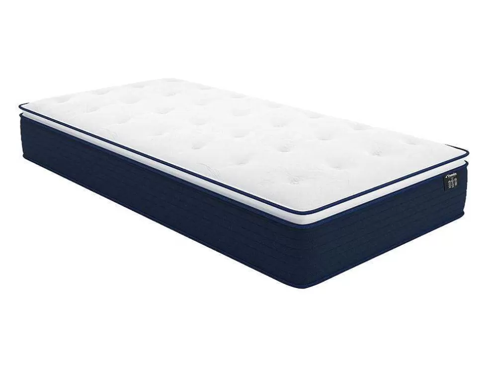 Ysmée Conjunto Sommier + Colchão De Molas Ensacadas E Sobrecolchão Integrado 80X200 Cm - Altier Da Dreamea* Conjunto Colchão E Sommier
