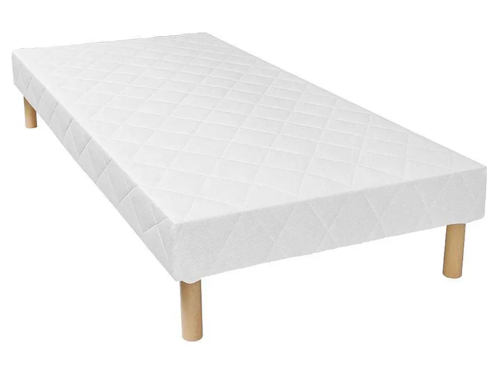 Ysmée Conjunto Sommier + Colchão De Molas Ensacadas E Sobrecolchão Integrado 180X200 Cm - Altier Da Dreamea* Conjunto Colchão E Sommier