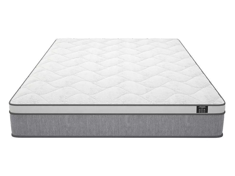 Ysmée Conjunto Sommier + Colchão De Molas Ensacadas Esp. 22 Cm Serenite Da Ysmee - 160X200 Cm* Conjunto Colchão E Sommier