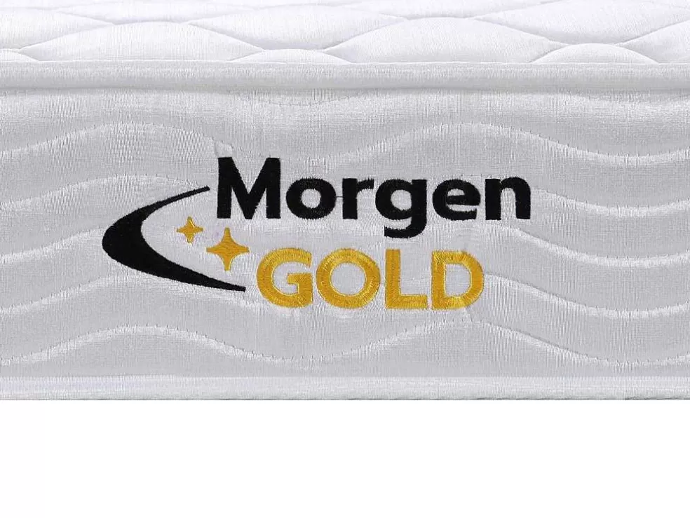Morgengold Conjunto Sommier + Colchão De Molas 90X200 Cm - Wolkenlos Da * Conjunto Colchão E Sommier