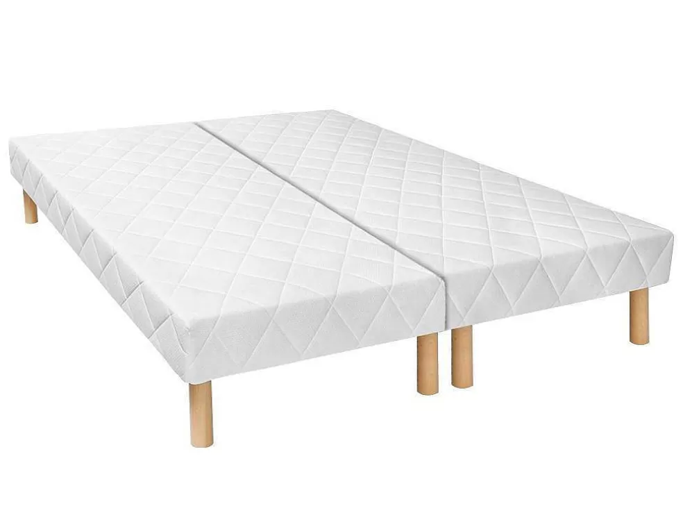 Ysmée Conjunto Sommier + Colchão Molas Ensacadas E Sobrecolchão Integrado Canterbury Da Dreamea - 180 X 200 Cm* Conjunto Colchão E Sommier