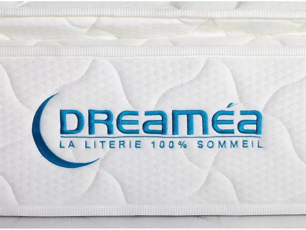 DREAMEA Conjunto Sommier + Colchão Molas Ensacadas Sobrecolchão Integrado American Dream Da - 200 X 200 Cm* Conjunto Colchão E Sommier