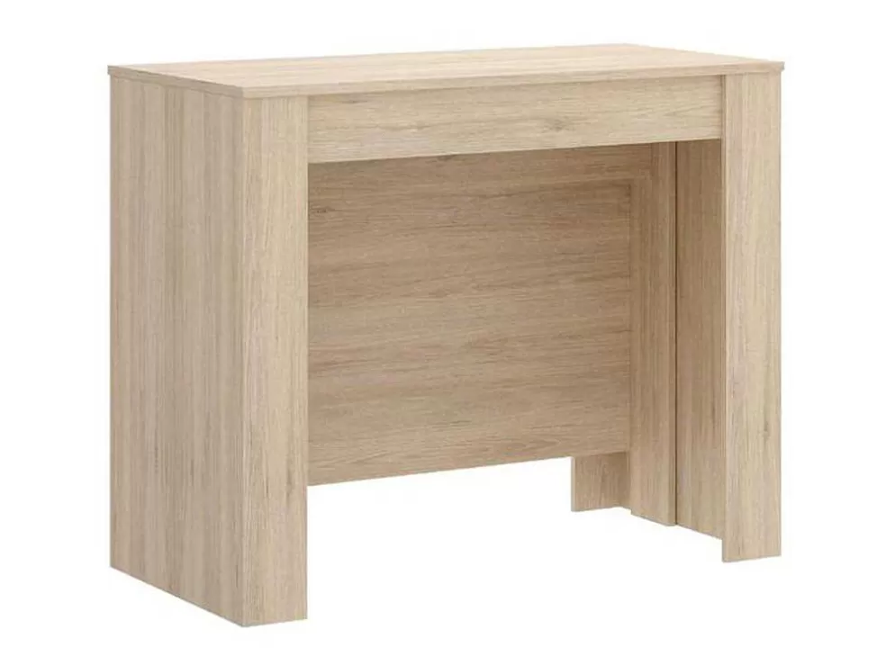 Vente-unique Consola Extensivel Onega - 10 Lugares - 4 Extensoes - Cor: Carvalho* Consola