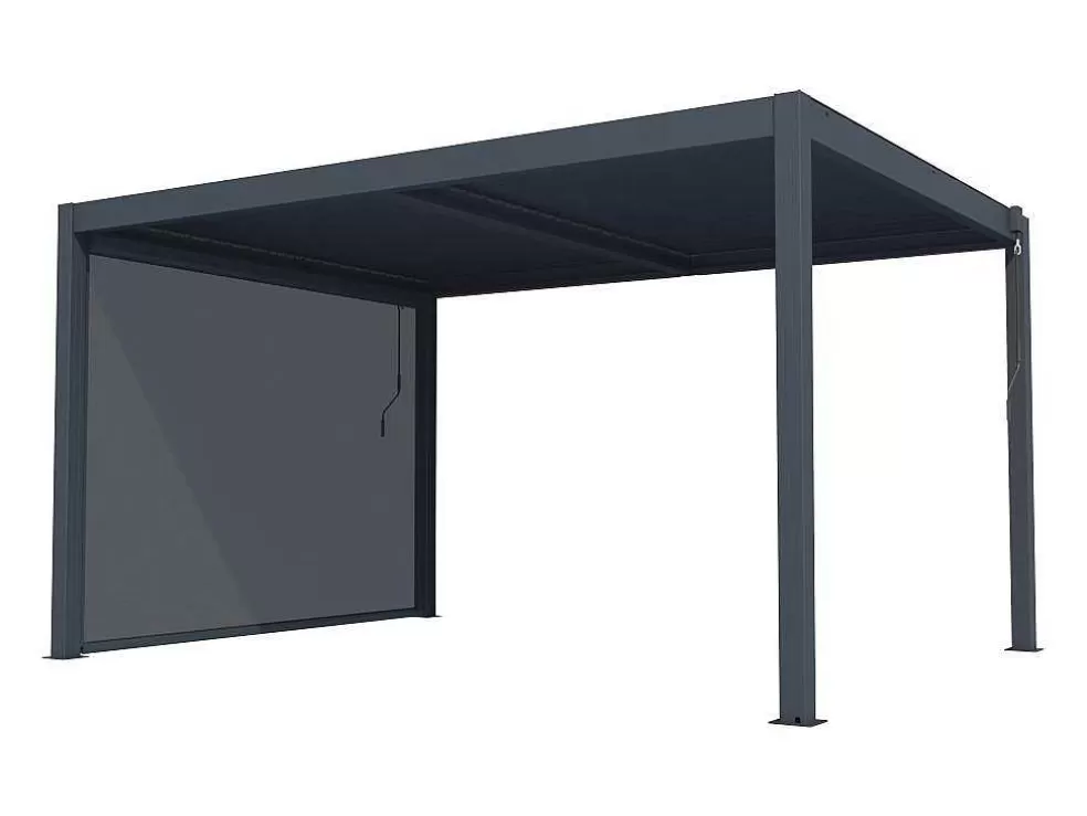 EXPERTLAND Cortina Retratil Para Pérgola Bioclimatica L2,78 X A2,05 M - Viadana* Pérgola, Coreto, Quiosque