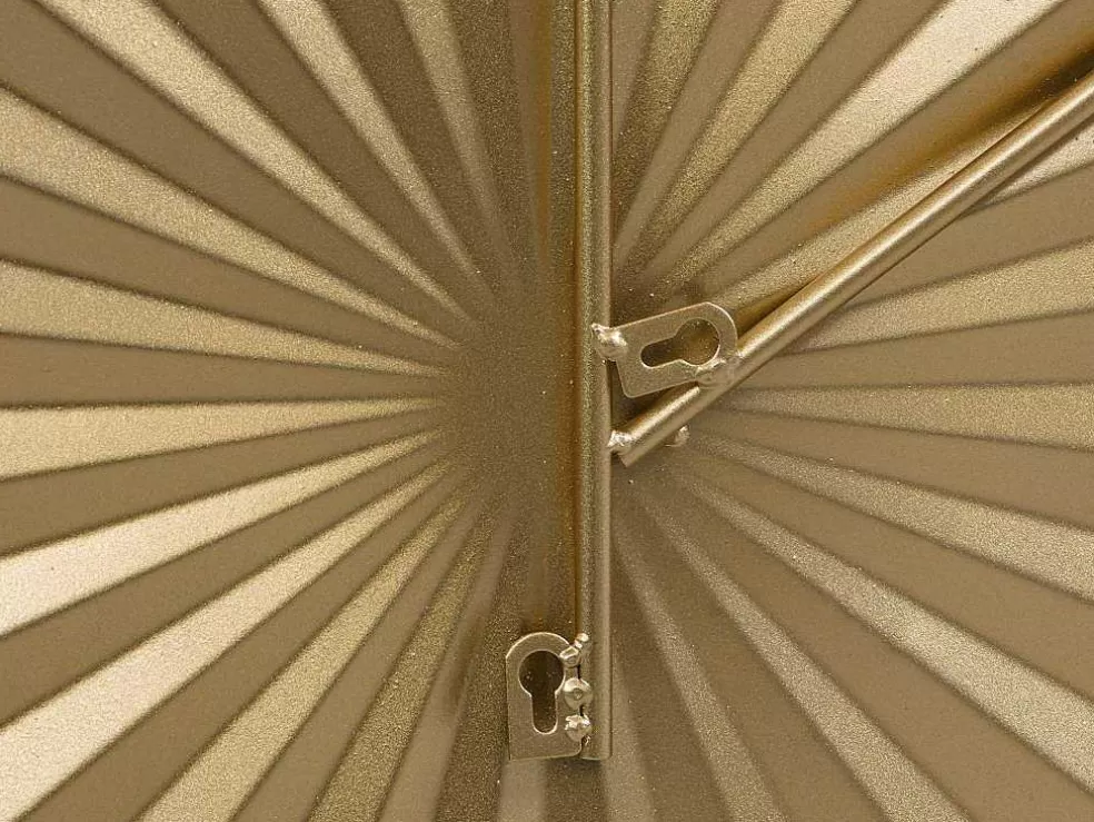 OZAIA Decoração De Parede Redonda Em Metal De C.118 X A.71 Cm Cor Dourado - June* Promoções Decoração