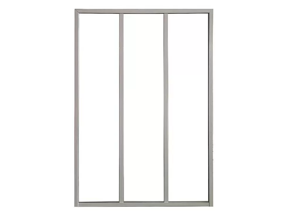 Vente-unique Divisória De Atelier Em Aluminio Termolacado Branco De 90X105 Cm - Bayview* Divisória De Ambiente