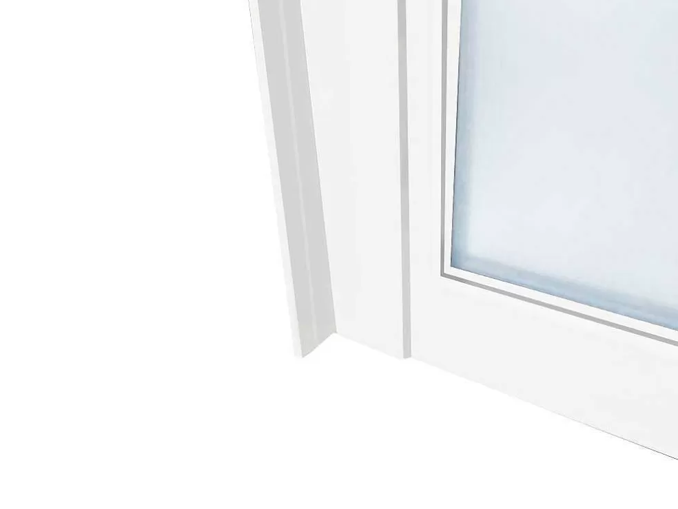 Vente-unique Divisória De Atelier Em Aluminio Termolacado 30X130 Cm Branco - Bayview* Divisória De Ambiente