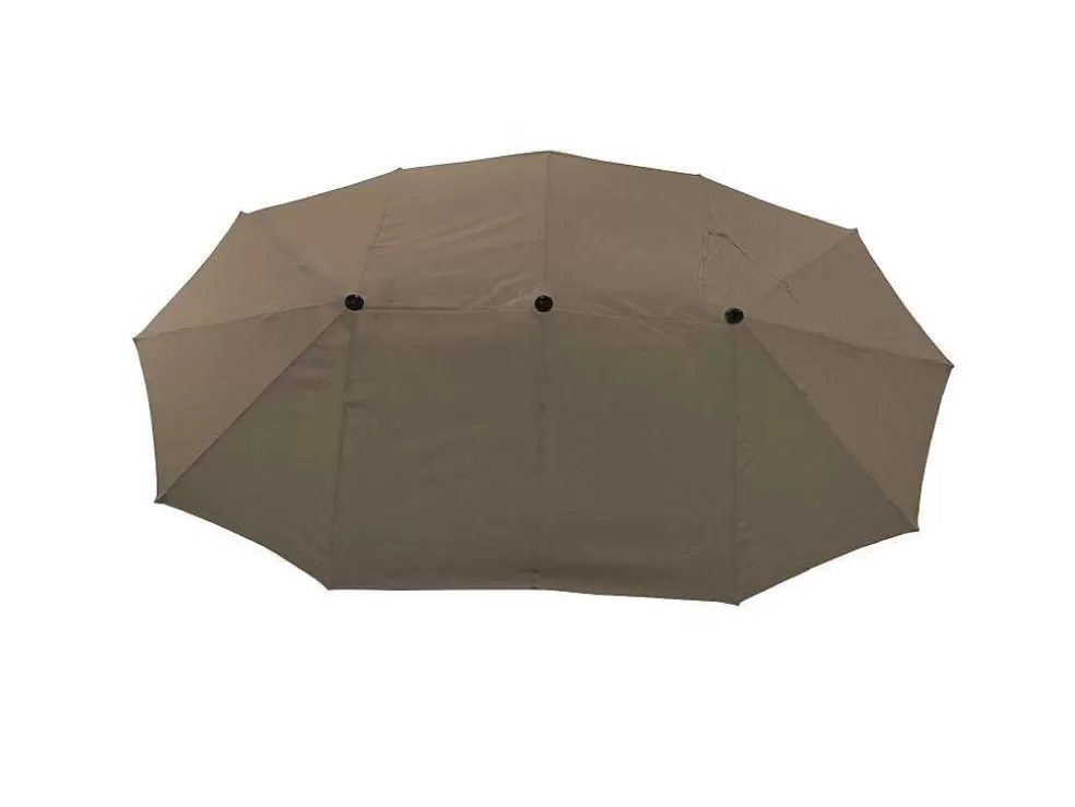 Happy Garden Duplo Guarda-Chuva 2X4M Linai Taupe* Guarda Sol