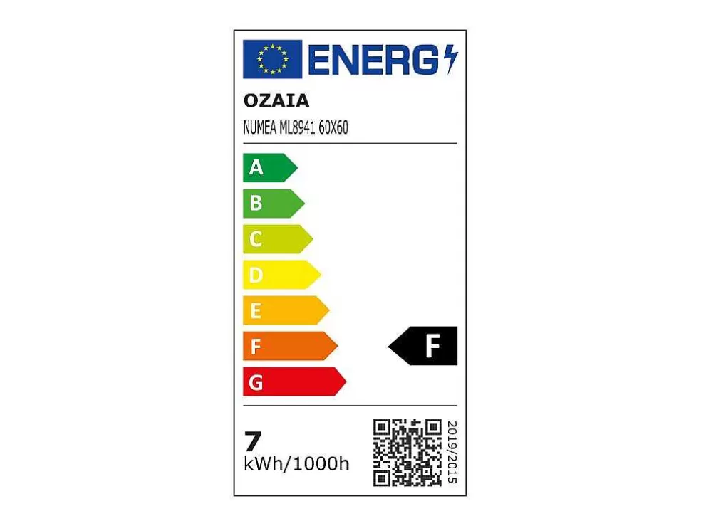 OZAIA Espelho De Casa De Banho Luminoso Redondo Com Leds Numea - C60 X E3,5 X A60* Acessórios De Casa De Banho