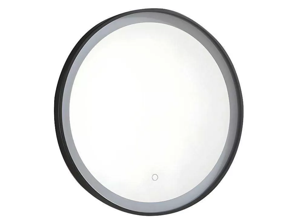 OZAIA Espelho De Casa De Banho Luminoso Redondo Com Leds Numea - C60 X E3,5 X A60* Acessórios De Casa De Banho