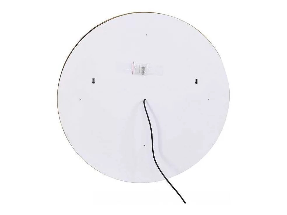 OZAIA Espelho De Casa De Banho Luminoso Redondo Dourado Com Leds D80 Cm - Numea* Acessórios De Casa De Banho