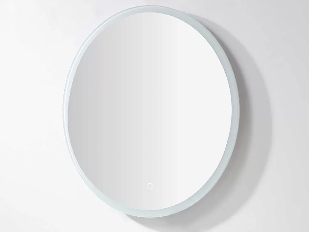 OZAIA Espelho De Casa De Banho Redondo E Iluminação Com Leds Daniela - C 60 X A 60 Cm* Acessórios De Casa De Banho