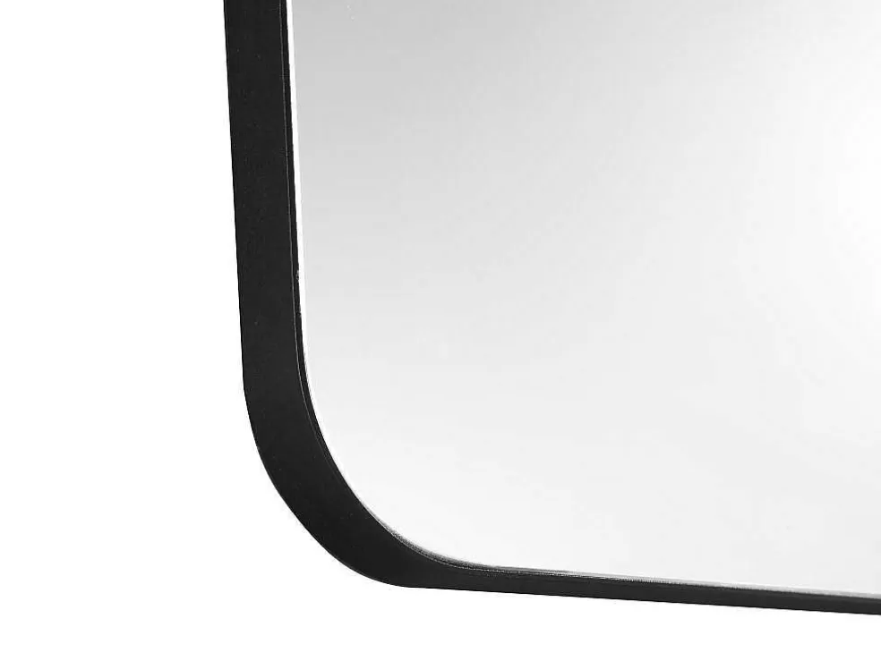 OZAIA Espelho De Casa De Banho Retangular Contorno Preto 50X80 Cm - Demetria* Acessórios De Casa De Banho
