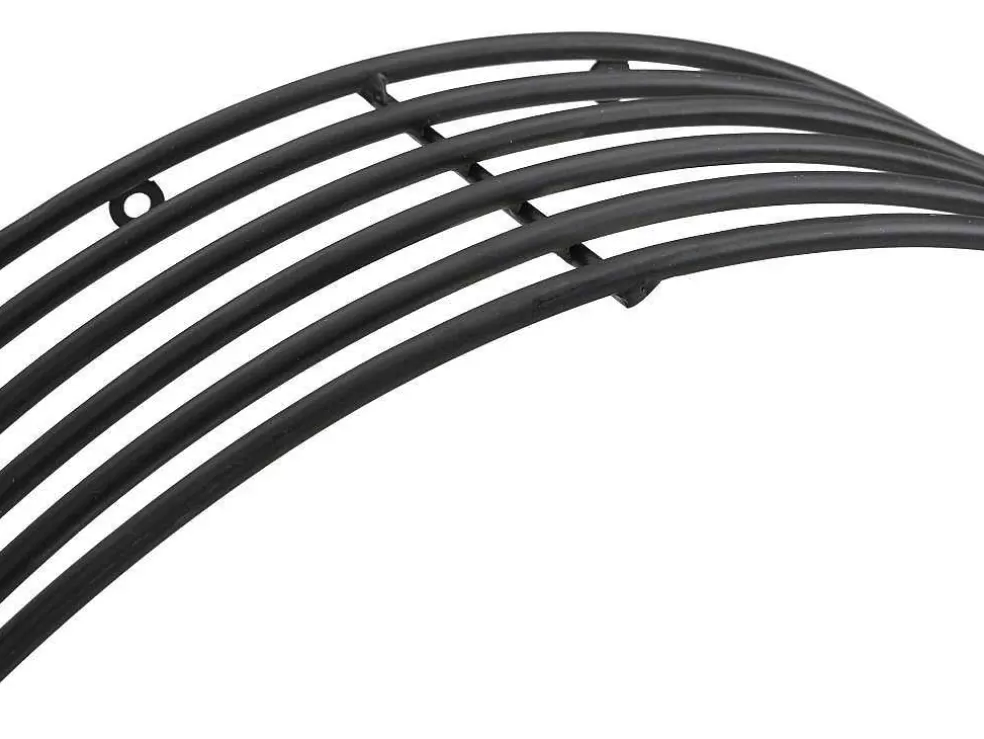 Vente-unique Estante De Parede Com 1 Prateleira Mdf E Metal C50 X L13 X A50 Cm Cor Preta - Moha* Biblioteca, Vitrina, Estante