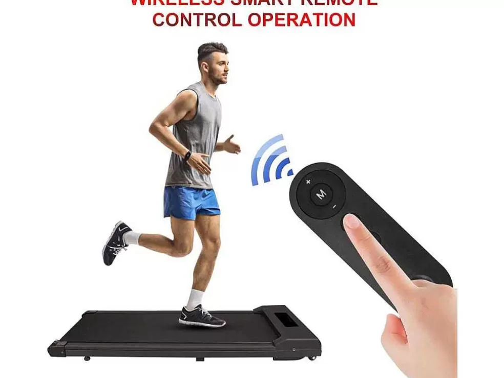Vente-unique Esteira Elétrica Com Exibicao De Lcd Para Exercicios De Escritório Em Casa* Fitness