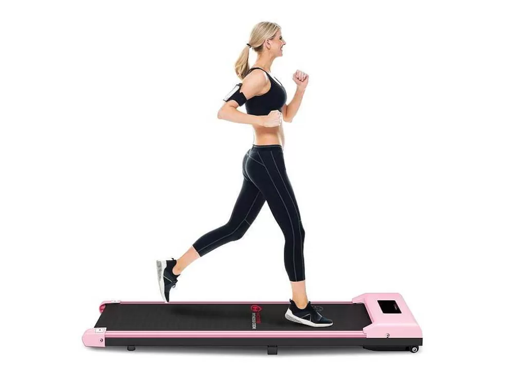 Vente-unique Esteira Elétrica Com Exibicao De Lcd Para Exercicios De Escritório Em Casa* Fitness