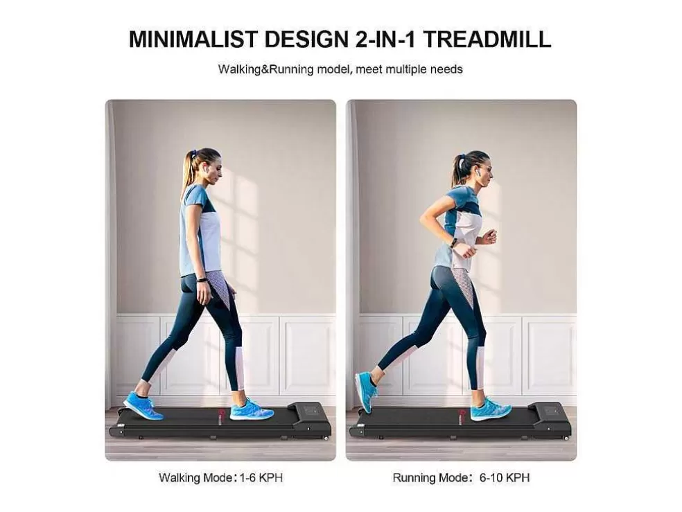 Vente-unique Esteira Elétrica Com Exibicao De Lcd Para Exercicios De Escritório Em Casa* Fitness
