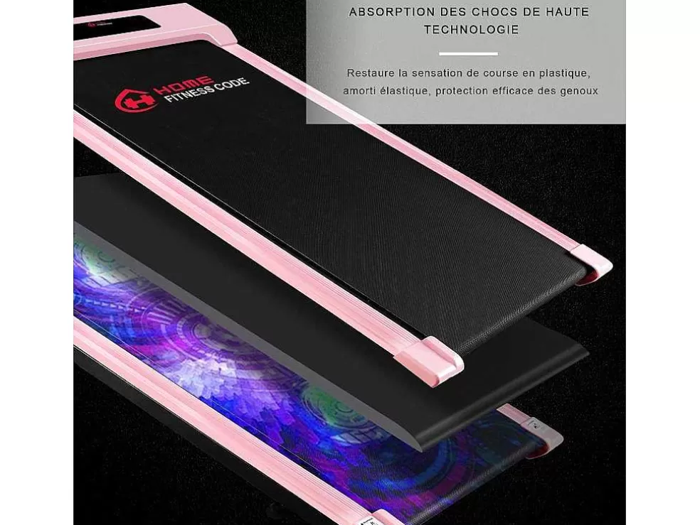 Vente-unique Esteira Elétrica Com Exibicao De Lcd Para Exercicios De Escritório Em Casa* Fitness