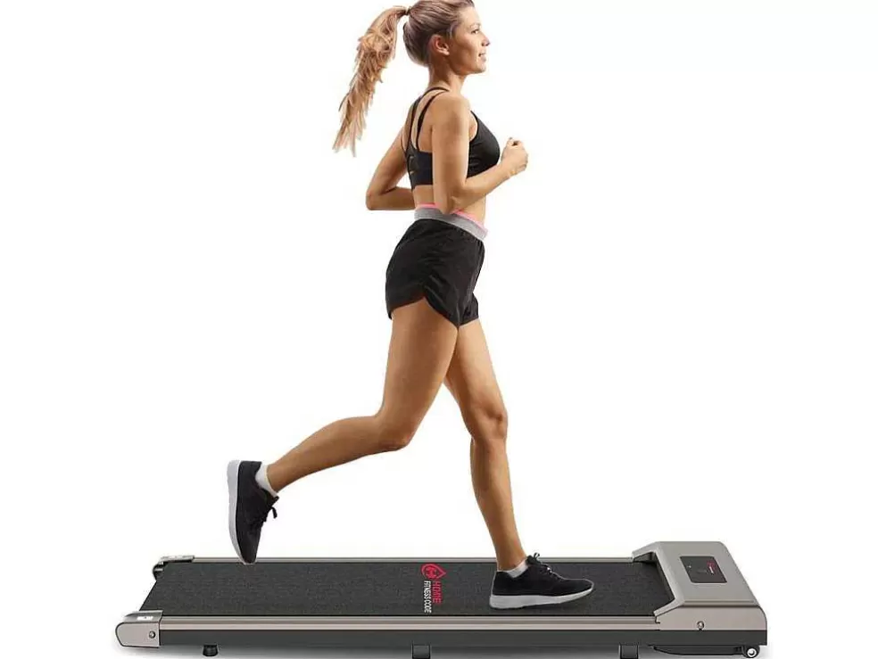 Vente-unique Esteira Elétrica Com Exibicao De Lcd Para Exercicios De Escritório Em Casa* Fitness