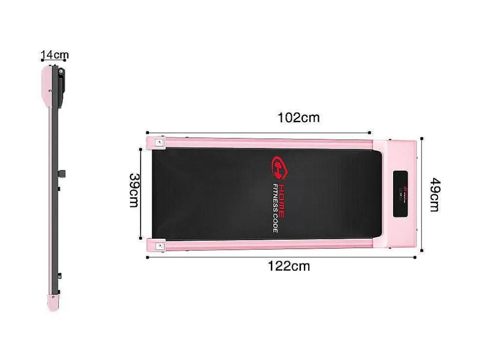 Vente-unique Esteira Elétrica Com Exibicao De Lcd Para Exercicios De Escritório Em Casa* Fitness