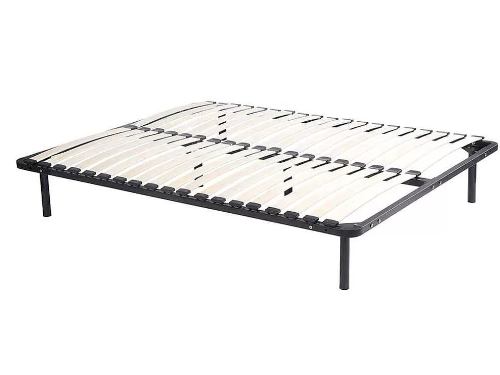 Ysmée Estrado De Ripas Para Montar 160 X 200 Cm - 2 X 19 Ripas - Com Pe - Preto* Sommier