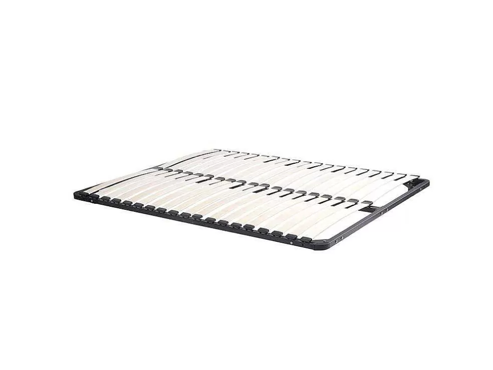 Ysmée Estrado De Ripas Para Montar 140 X 200 Cm - 2 X 19 Ripas - Sem Pe - Preto* Sommier