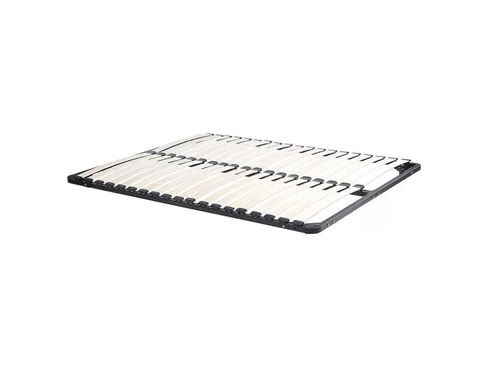 Ysmée Estrado De Ripas Para Montar 140 X 190 Cm - 2 X 19 Ripas - Sem Pe - Preto* Sommier