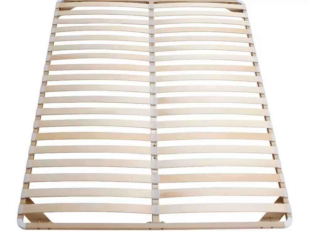 Ysmée Estrado De Ripas Para Montar 140 X 190 Cm - 2 X19 Ripas - Sem Pés - Bege* Sommier